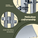 i.Pet Dog Kennel Large House XL Pet Run Cage Puppy Outdoor Enclosure 2Mx4M