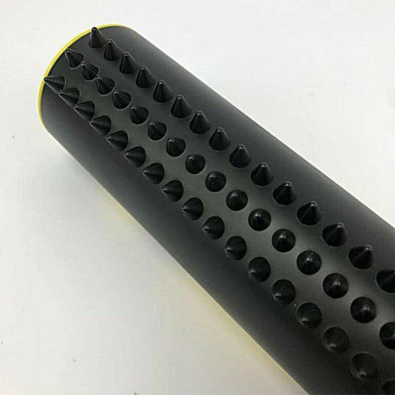 Pet Dog Cat Hair Fur Deshedding Shedding Trimmer Grooming Roll Comb Brush yellow