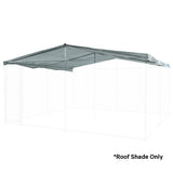 NEATAPET Shade Roof for 4x4m Dog Run Pet Enclosure, UV & Water Resistant, Silver colour