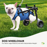 Rooster Farms Little Dog Wheelchair Small Harness - Adjustable Back Leg Aid
