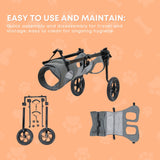 Rooster Farms Large Dog Wheelchair XL Harness - Adjustable Back Leg Aid