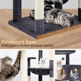 VaKa 143cm Cat Tree Scratching Post Scratcher Tower Condo House Furniture Wood