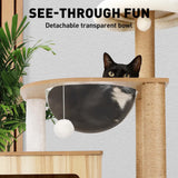VaKa 1.42M Cat Tree Tower Scratching Post Scratcher Cats Condo House Bed Furniture