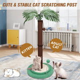 VaKa Cat Tree Scratching Post Large Palm Tree Cat Post Dangling Balls Cat Toy