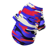 L Size Cute Pet Dog Warm Jumper Sweater Clothes Puppy Cat Knitwear Knitted Coats Winter - Blue Rabbit