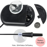 Aquarium Thermometer LCD Digital Aquarium Fish Tank Water Temperature Marine - Black