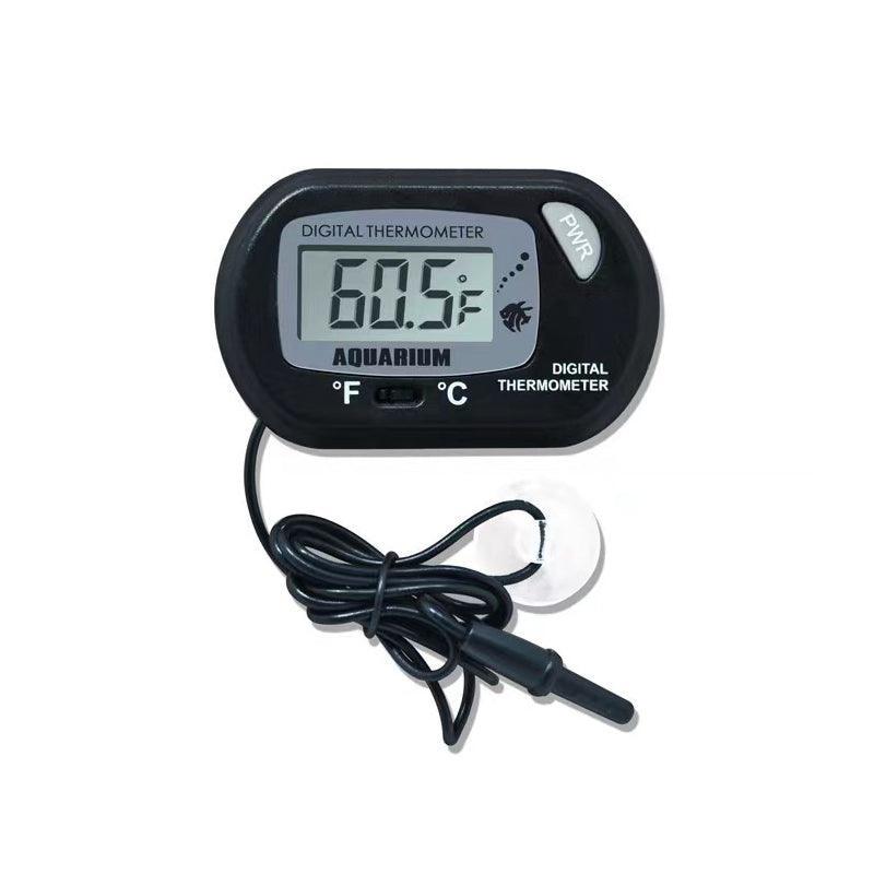 Aquarium Thermometer LCD Digital Aquarium Fish Tank Water Temperature Marine - Yellow