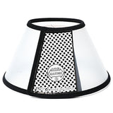 Pet Dog Cat Cone Protective Collar Wound Healing Medical Elizabethan E-Collar Au - 2+#(38-44CM  depth: 18.5CM)
