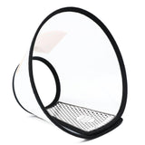 Pet Dog Cat Cone Protective Collar Wound Healing Medical Elizabethan E-Collar Au - 2+#(38-44CM  depth: 18.5CM)