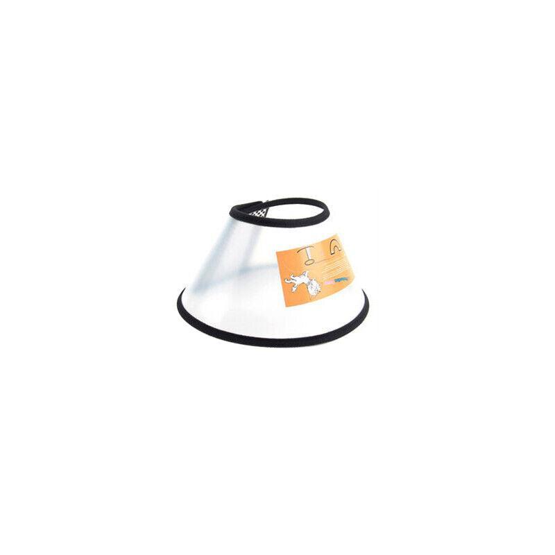 Pet Dog Cat Cone Protective Collar Wound Healing Medical Elizabethan E-Collar Au - 2+#(38-44CM  depth: 18.5CM)