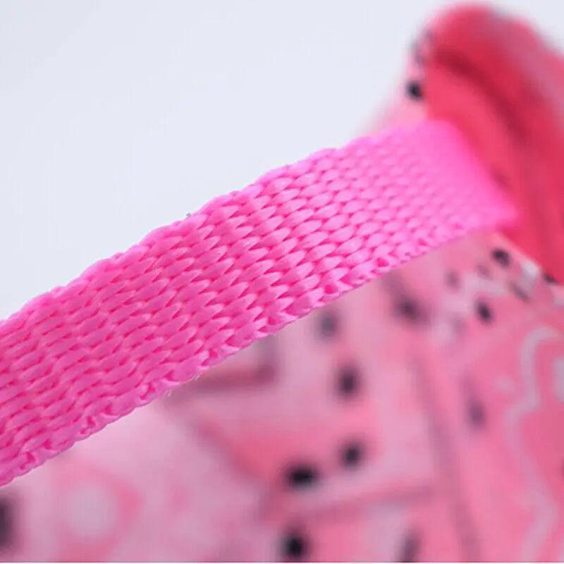 L Adjustable Pet Dog Bandana Collar Triangle Scarf For Puppy Cat Neckerchief - Red