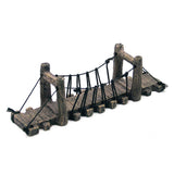 Resin Bridge Aquarium Decoration Fish Tank Accessories Shrimp Tortoise Climbing - Suspension Bridge-S