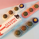 Cat Toy Catnip Ball Lick Solid Nutrition Help Digestion Wall Mount Hair Remover - Pink