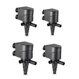 3in1 Mini Aquarium Fish Tank Filter Submersible Water Purifier Oxygen Pump - QL-400 (30W 2000L/H)