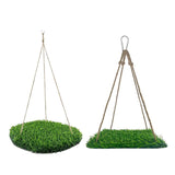 Parrot Turf Hammock Climbing Toy for Hamster Pet Bed Hanging Swing for Small Pet - Quadrate