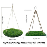 Parrot Turf Hammock Climbing Toy for Hamster Pet Bed Hanging Swing for Small Pet - Roundness