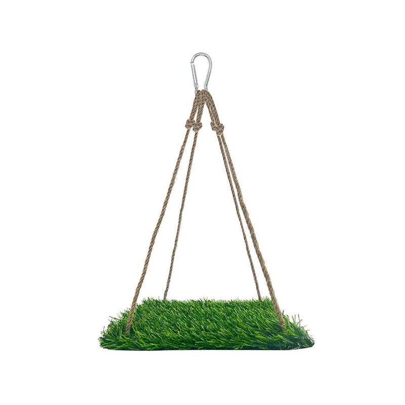 Parrot Turf Hammock Climbing Toy for Hamster Pet Bed Hanging Swing for Small Pet - Roundness