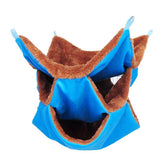 Hanging Hammock Nest Bed for Hamster Guinea Pig Ferret Rat Mice Cage Warmer Toy - Green Rabbit