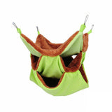 Hanging Hammock Nest Bed for Hamster Guinea Pig Ferret Rat Mice Cage Warmer Toy - Pink