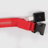 M Size USB Rechargeable LED Dog Collar Nylon Glow Flashing Light Up Pet Collar - Yellow