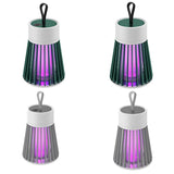 Electric Mosquito Killer Lamp Insect Catcher Fly Bug Zapper Trap Led Uv Mozzie - Grey (Recharge)