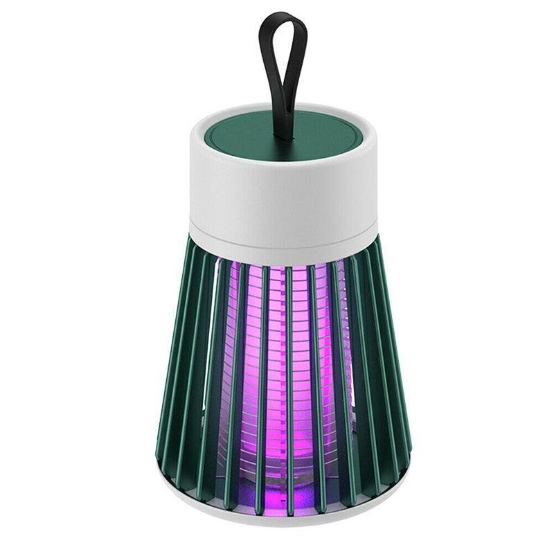 Electric Mosquito Killer Lamp Insect Catcher Fly Bug Zapper Trap Led Uv Mozzie - Grey (Recharge)