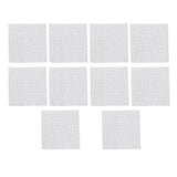 10pcs Stainless Steel Wire Mesh for Water Plants Fish Tank Aquarium Decoration - 8x8cm