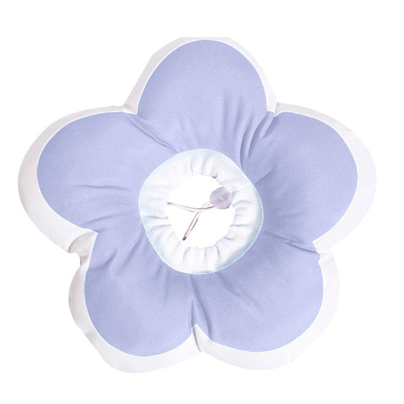 Elizabethan Cat Recovery Collar Anti Licking Pet Cone Protective Neck Ring - Yellow-M