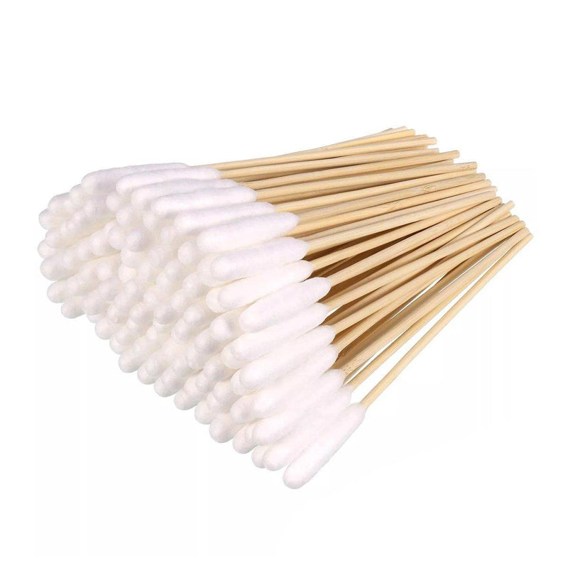 200PCS Pet Ear Eye Nose Cleaning Cotton Swabs Disposable Dog Cat Grooming Tools