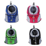S Size Puppy Travel Mesh Pet Dog Carrier Backpack Front Travel Portable Shoulder Bag - Black