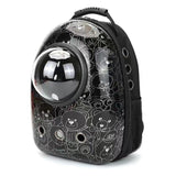 Cat Dog Backpack Carrier Breathable Pet Carrier Bag for Outdoor Travel - Penguin