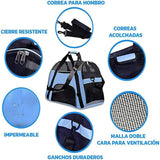 Pet Carrier Bag Portable Large Cat Dog Comfort Tote Travel Bag Airline Approved - Pink