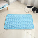Pet Cool Gel Mat Dog Cat Bed Non-Toxic Breathable Summer Pad 5 Sizes Dog Pad AU - M(60*50cm)