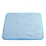 Pet Cool Gel Mat Dog Cat Bed Non-Toxic Breathable Summer Pad 5 Sizes Dog Pad AU - S(50*40cm)
