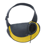 L Size Pet Shoulder Carrier Bag Puppy Cat Dog Travel Sling Backpack Portable - Yellow