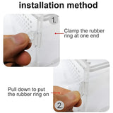 Clear Pet Box Slide Lid Reptile Breeding Habitat Panoramic View Terrarium