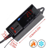 Aquarium Reptile Pet Thermostat Electronic Temperature Controller Power Strip