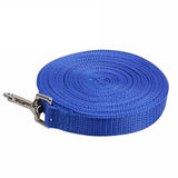 50Ft/15M Long Dog Lead Pet Puppy Leash Training Obedience Recall Walk Tracking - Red