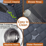 Pet Vehicle Seat Protector Waterproof Travel Cushion Mat for Dogs and Cats