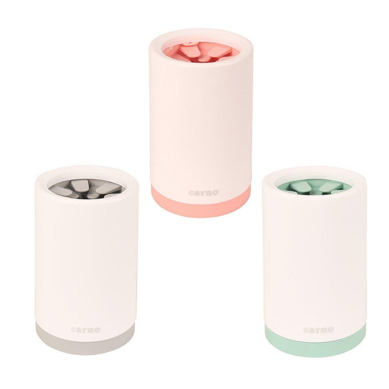 Pet Foot Wash Cup Automatic No-Rub Paw Cleaner Cat Dog Paw Washing Cup Clean - Grey