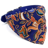 Cotton Pet Bib Cat Headband Dog Saliva Towel - Size L - Black