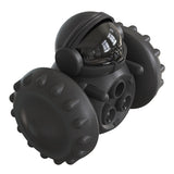 Vibe Geeks Pet Food Dispenser Tumbler Dog Treat Toy - Black
