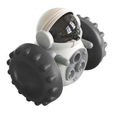 Vibe Geeks Pet Food Dispenser Tumbler Dog Treat Toy - Black