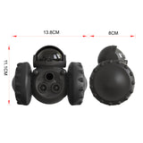 Vibe Geeks Pet Food Dispenser Tumbler Dog Treat Toy - White