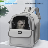 Yellow Pet Carrier Backpack - Space Capsule Design for Cats & Small Dogs