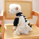 XS Cute Little Backless Trousers Cute Four-Legged Dog Clothes - Spring/Summer Pet Outfit, Soft & Breathable