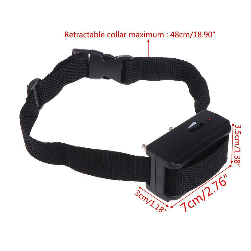 Advanced Pet Bark Control Collar with Adjustable Settings(red)