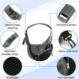 Yellow Portable Oxford Fabric Pet Carrier for Cats and Puppies (Size L)