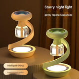 Green 2-in-1 Mosquito Repellent Lamp & Starry Sky Night Light Projector