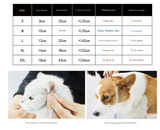 Yellow Adjustable Soft Elizabethan Collar for Pets - Comfortable Recovery Aid - S